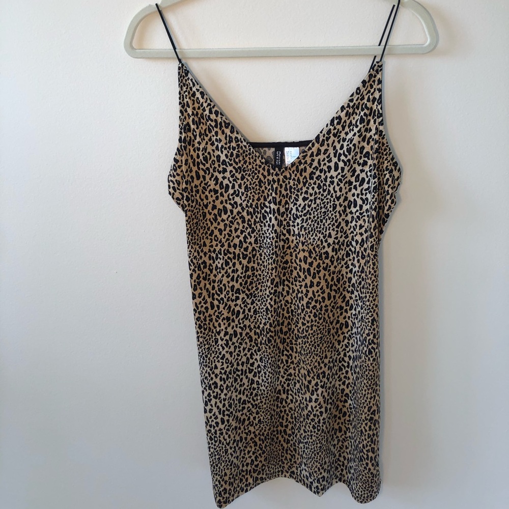 Cheetah Print Dress